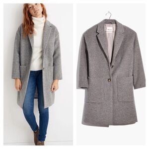 MADWELL Elmcourt Coat Heather Charcoal XXS 00